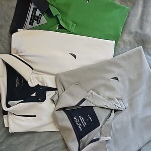 Set of 3 Men's Size Large Polo Shirts